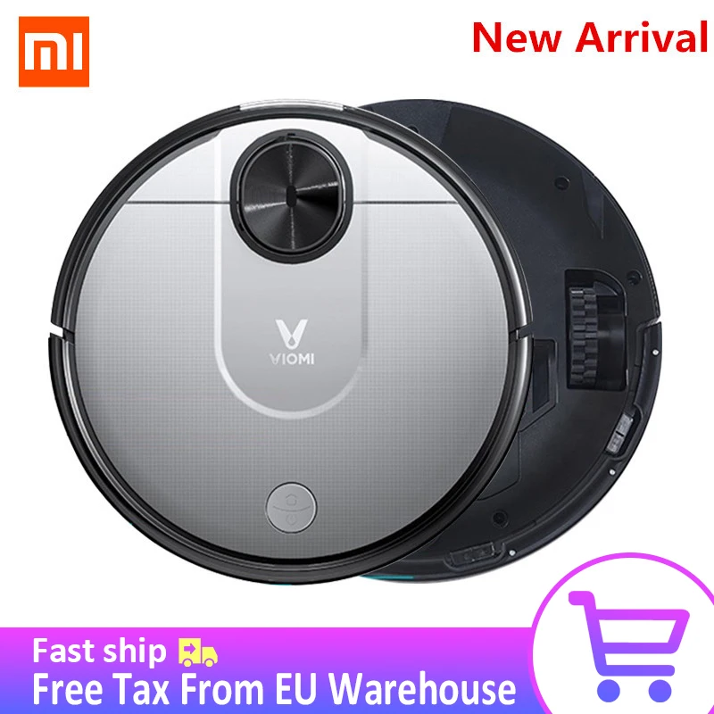 

2019 Xiaomi Viomi Robot Vacuum Cleaner PRO mi Robot Automatic Sweeping Mopping Smart Planned Wet Mop APP control for Home office