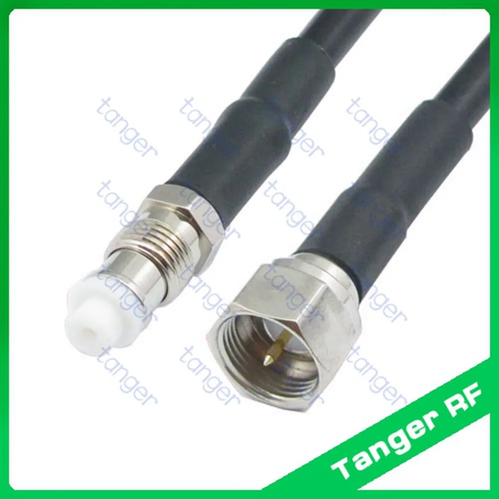 Cable RG58 FME female jack to FME female jack Straight RF Pigtail Jumper