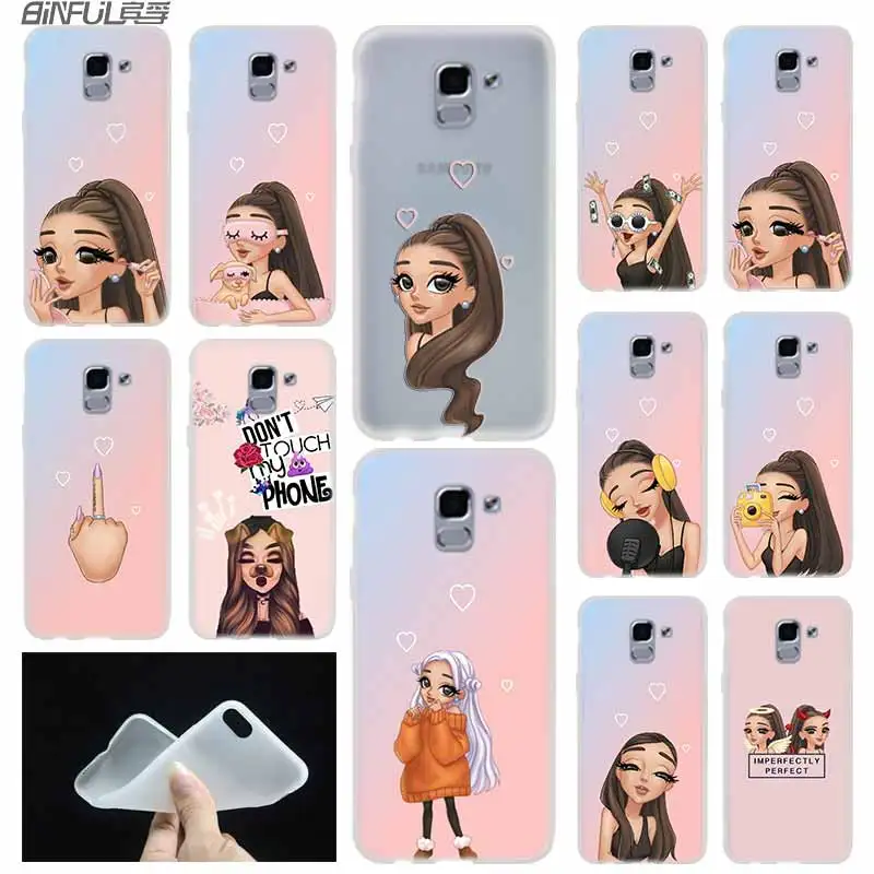 coque samsung j4 plus ariana grande