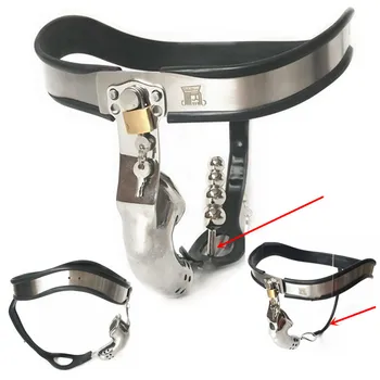 4 Model Male Chastity Belts Stainless Steel One Wire or T Chastity Device with Anal Plug Sex Slave Bondage Toys for Men G7-4-99
4 Model Male Chastity Belts Stainless Steel One Wire or T Chastity Device with Anal Plug Sex Slave Bondage Toys for Men G7-4-99