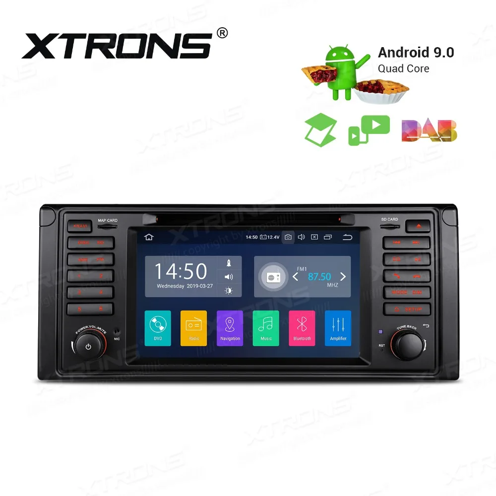 XTRONS " Android 9,0 автомобильный dvd-плеер для BMW E39 M5 1999 2000 2001 2002 2003/7 серии 1997 1998 стерео радио gps OBD TPMS wifi