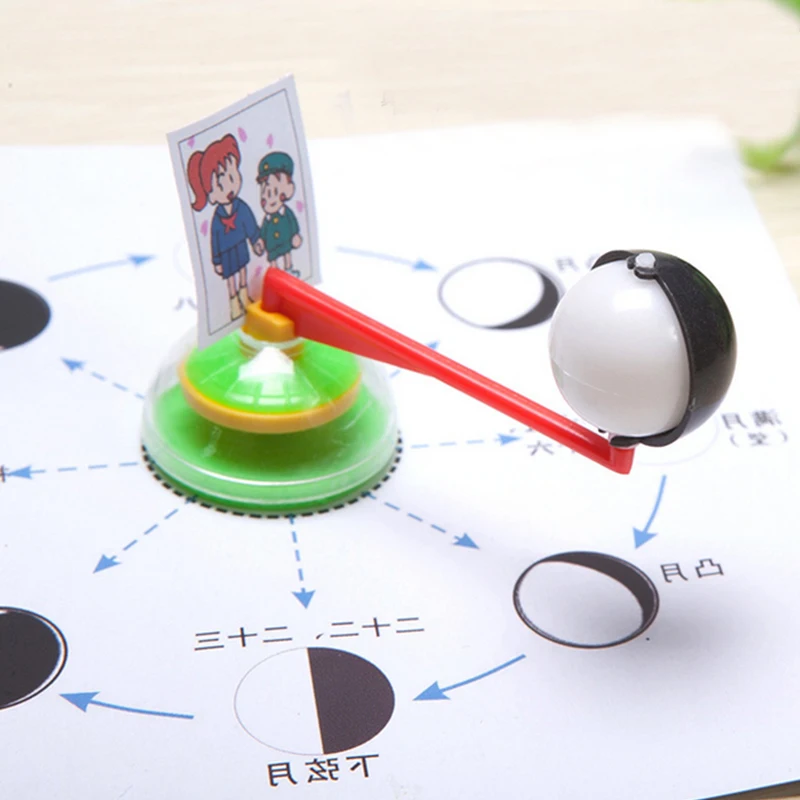 

DIY Moon Phase Cause Science Astronomy Toy Experiment Training School Toys