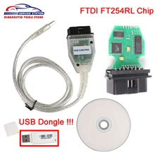 Лучший PCB VAG CAN PRO V5.5.1 с FTDI FT245RL чип VCP OBD2 Диагностический интерфейс USB кабель Поддержка Can Bus UDS K Line