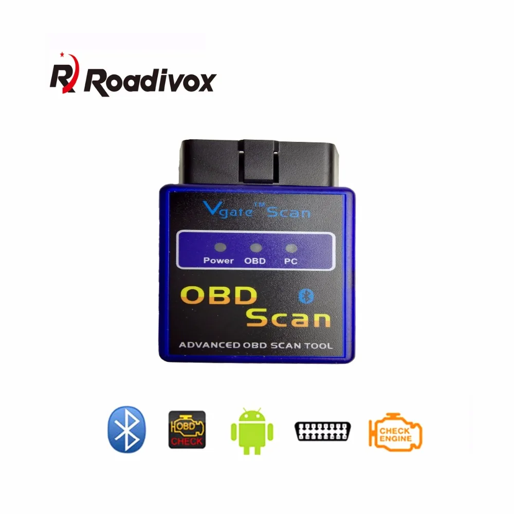 

V1.5 Version Super Mini ELM327 ODB II Bluetooth Car Auto Diagnostic Scanner Tool On/Off Switch Fit To Our Android Car Video Play