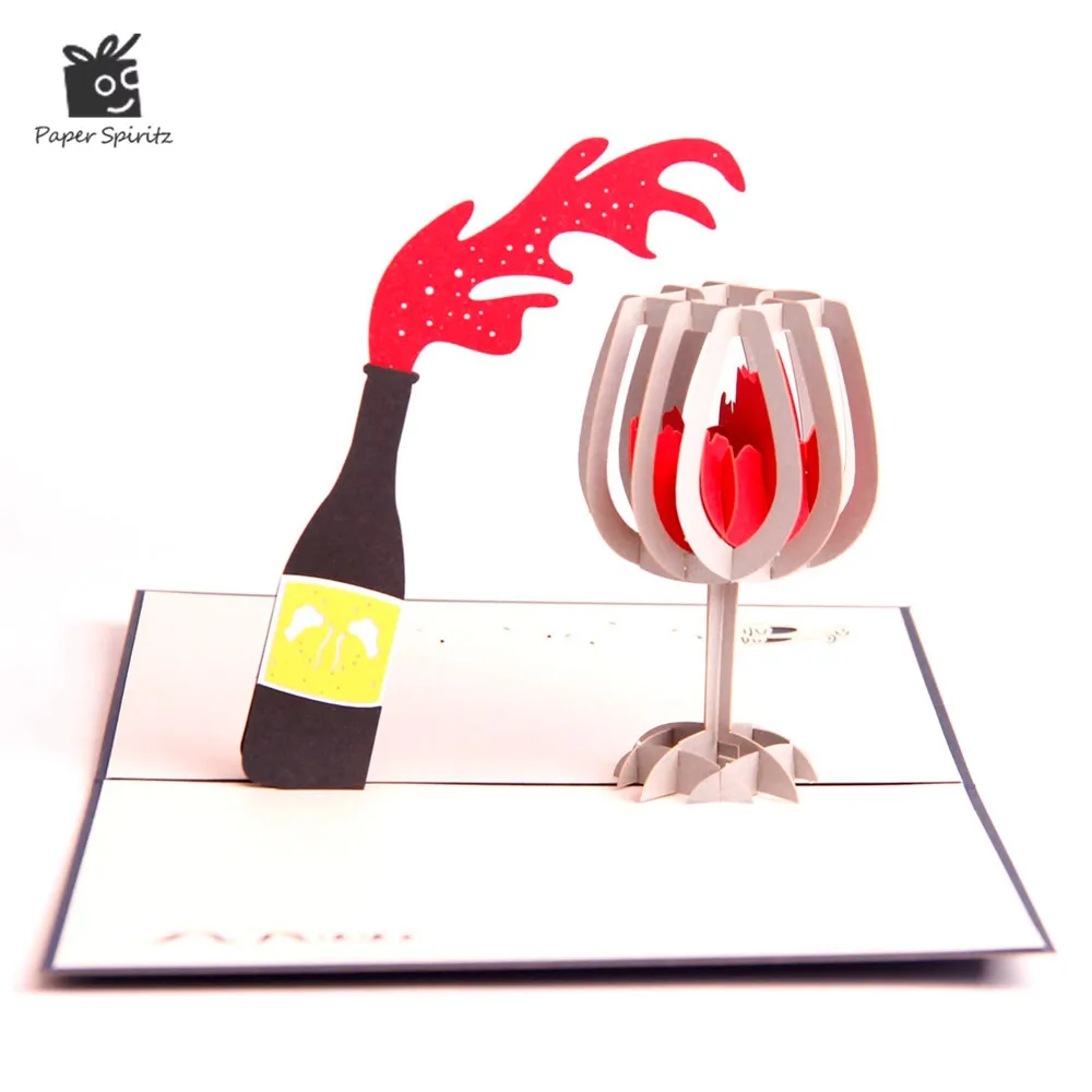  Wedding Invitations 3D Anniversary Cards for Lover Wife Husband Girlfriend Boyfriend all Occasion - 32813387575