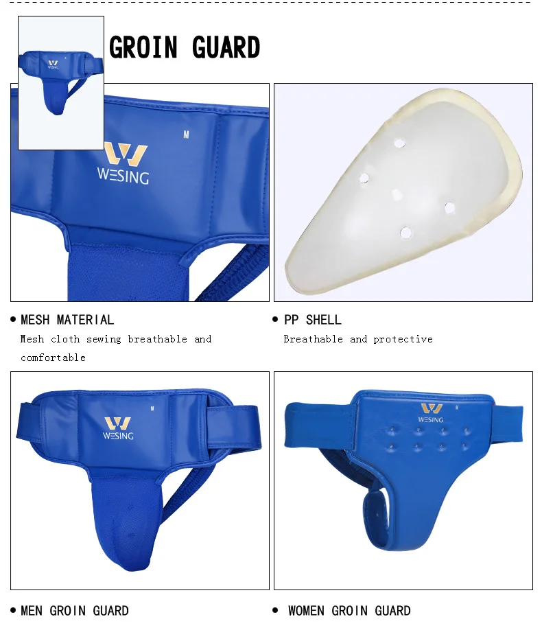Wesing sanshou 8 шт. набор тренировочного оборудования sanda gear защита груди боевого искусства набор wushu sanda оборудование