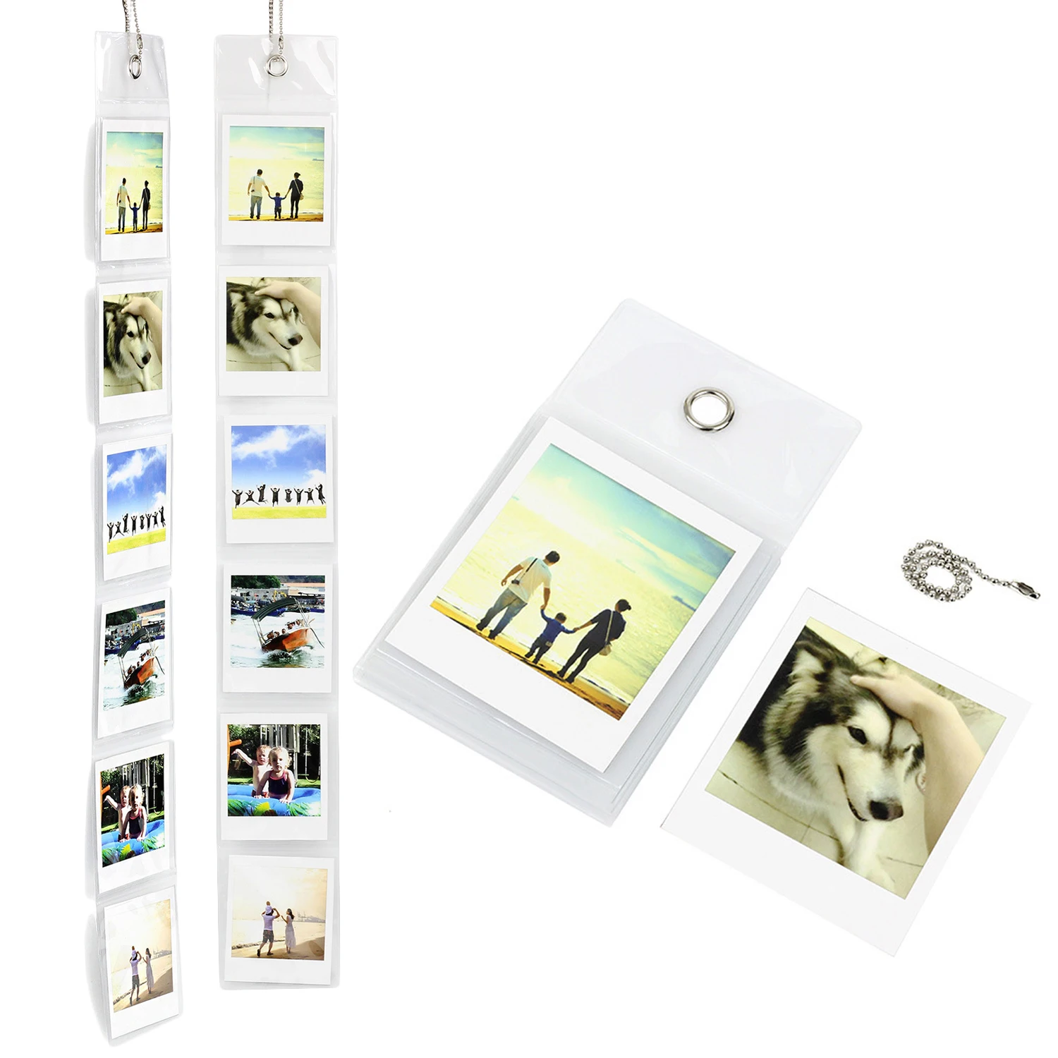 Gosear 2 шт. Прозрачная ПВХ настенная фоторамка для фотоальбома Fujifilm Instax Square SQ6 SQ10 SP 3