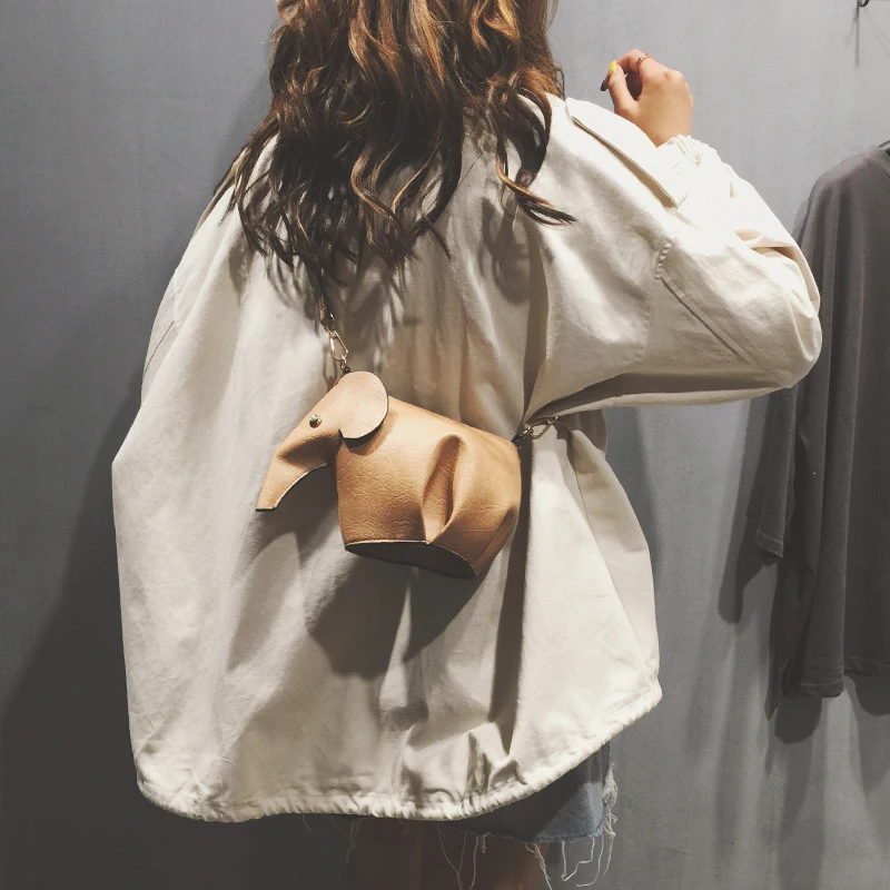 

Funny kawaii cute cartoon anime casual Teenage Little Elephant backpack mochila nino kids girl animal bags 2019