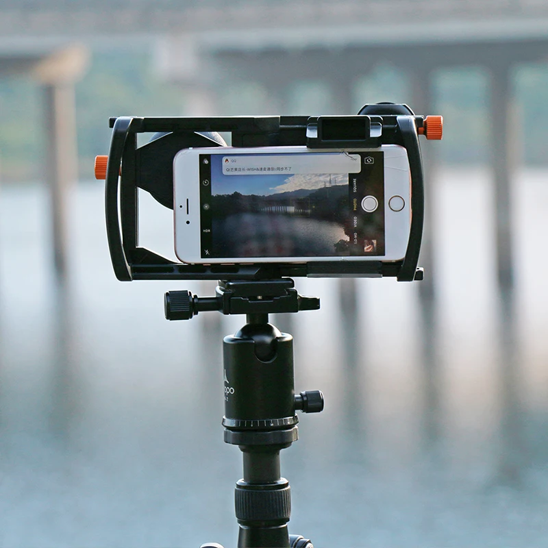  Ulanzi E-image Magic Q30 Smartphone Video Cage Kit Stabilizer Case w Wide Angle/Marco Lens for Vide