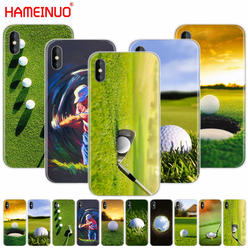 HAMEINUO greatest Golf Balls sport cell phone Cover case for iphone X 8