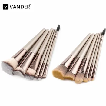 

6pcs/set Makeup Brush Foundation Powder Blusher Blending Concealer Cosmetics Brushes Contour Highligh Highlighter Face Beauty
