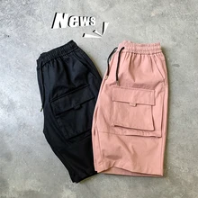 Весна и лето китайский стиль удобные высококачественные свободные мужские рабочие повседневные Пять брюк