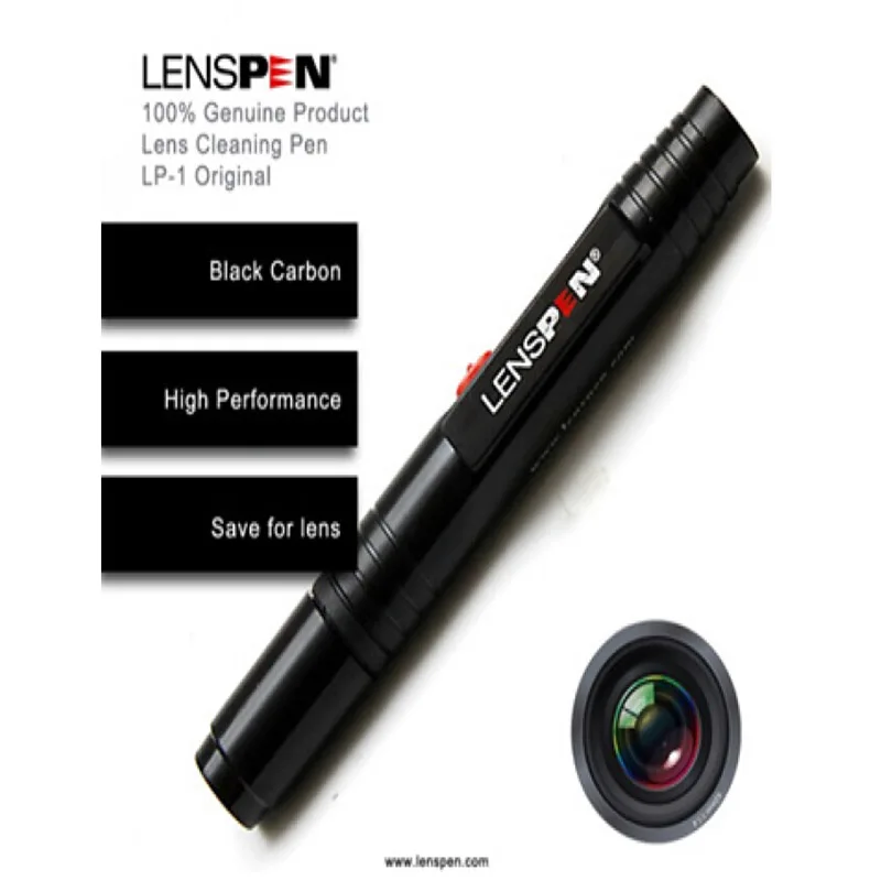 Натуральная 10 шт. Lenspen ручка для очистки объектива для камеры видеокамеры Объективы и фильтры, Canadaian LENSPEN LP-1