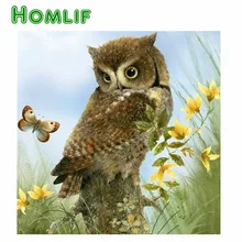 Алмазная вышивка Совы 5D DIY Алмазная картина набор бабочка на заказ картина Полная площадь ручка Алмазная вышивка на фотографиях