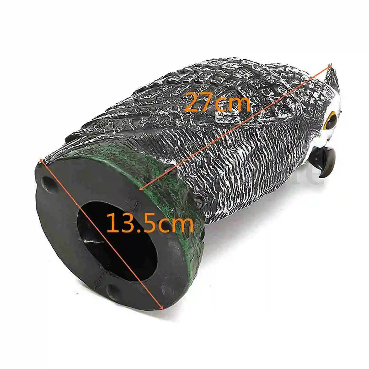 Lifelike 3D Eyes Fake Standing Owl Bird Hunting Shooting Decoys Deterrent Repeller Home Garden Decoration Ornaments