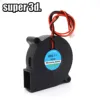5015/4010/4020 12V&24V Cooling Turbo Fan Brushless 3D Printer Parts 2Pin For Extruder DC Cooler Blower  Part Black Plastic Fans 1