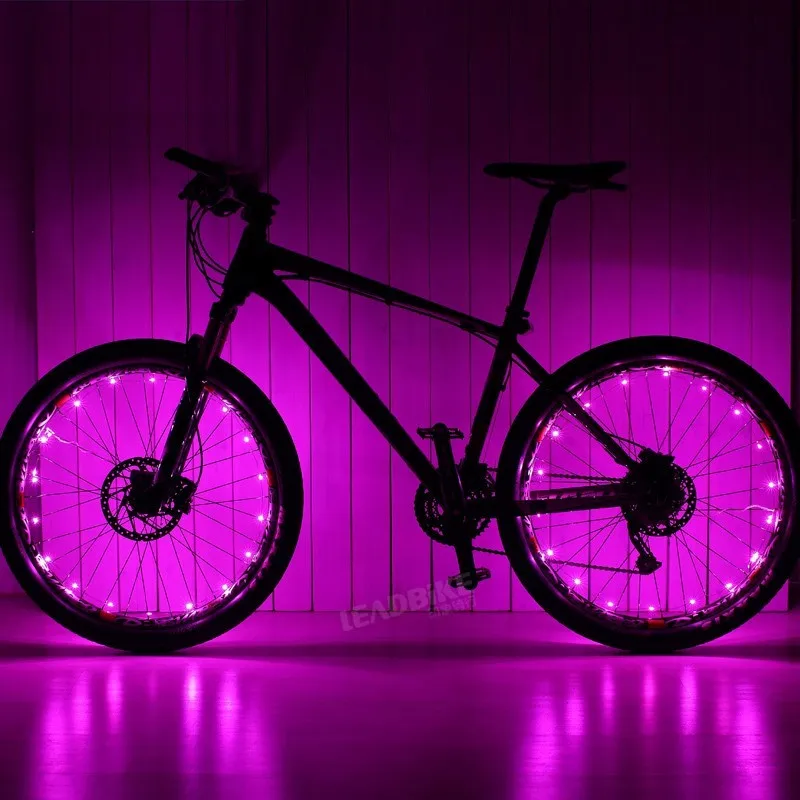 Top Leadbike Bicycle Accessories Waterproof 20 Led AA Battery Colorful Safety Wheel Light Bike Spoke Light Lamp For Night Riding 0 Top Leadbike Bicycle Accessories Waterproof 20 Led AA Battery Colorful Safety Wheel Light Bike Spoke Light Lamp For Night Riding 0