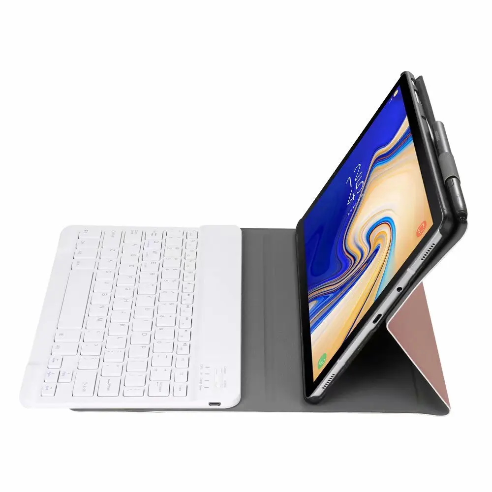 Чехол для планшета с Bluetooth и клавиатурой для samsung Galaxy Tab A 10," SM T590 T595 T597, защитный чехол с подставкой+ ручка