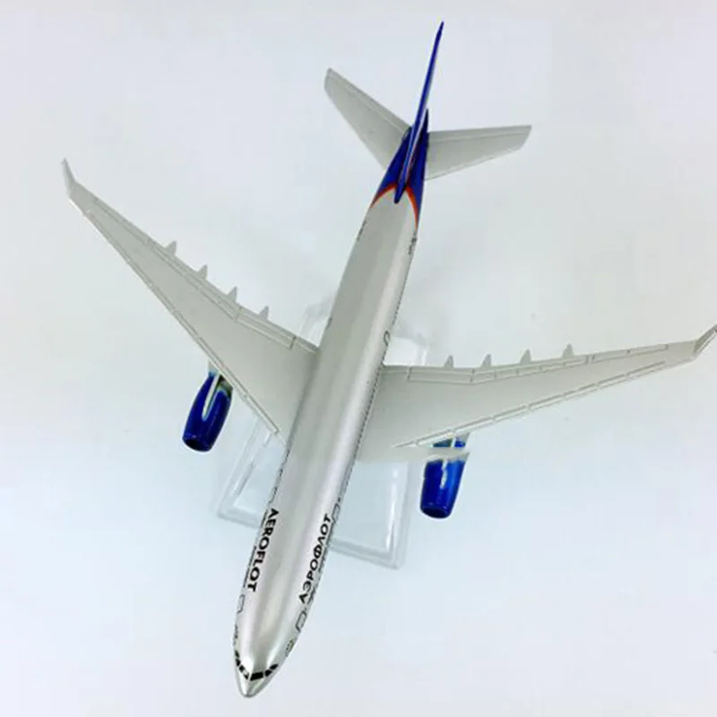 1:400 Air Россия самолет Airbus A330-200 модель с основанием 16 см сплав самолет коллекционный дисплей игрушка модель Коллекция