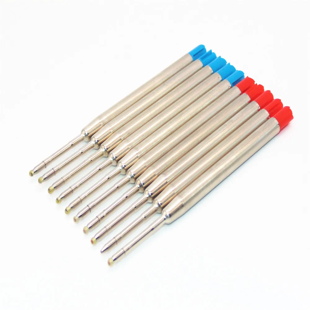 

10pcs You ping Red and blue ink Refill Medium Nib Ballpoint Pen New