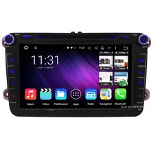 Quad Core 8″ 1024*600 Android 5.1.1 RDS Car DVD Player Radio For Skoda Roomster Seat Leon VW Tiguan Touran Jetta Sharan Multivan