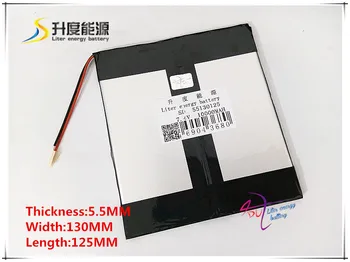 

7.4V 10000mAH 55130125 (polymer lithium ion / Li-ion battery ) for tablet pc GPS mp3 mp4 POWER BANK