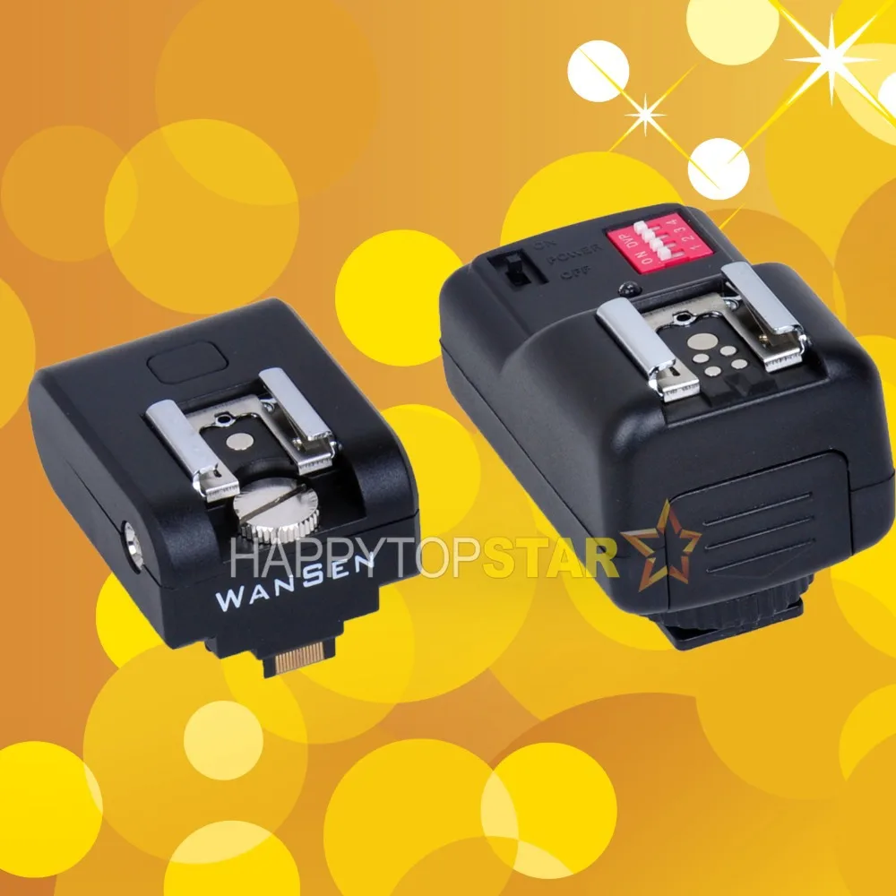 

Flash Hotshoe Adapter Remote Trigger + Receiver for Sony NEX-7 NEX-6 NEX-5N Camera to Flash Canon Nikon Pentax Olympus YongNuo
