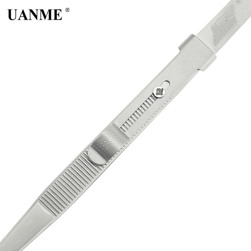 UANME 165 мм прецизионный Регулируемый скользящий пинцет антистатические для ювелирных изделий электронные компоненты плотно удерживающие Инструменты для ремонта