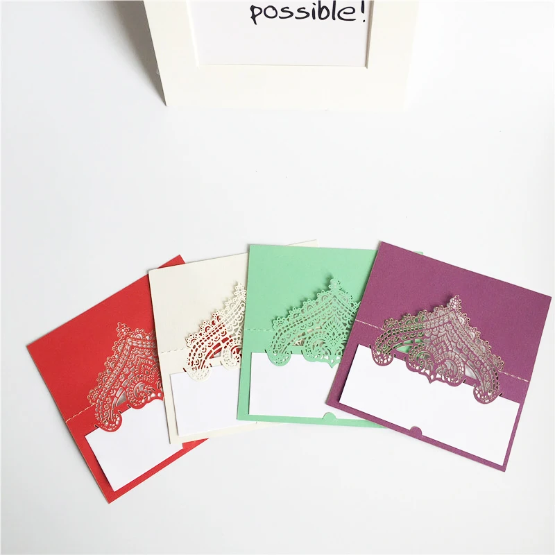 10pcsLot Wedding Decoration Name Place Cards table card place Christmas Birthday Party Invite Cards Table Decoration Favor 5zSH935 (52)