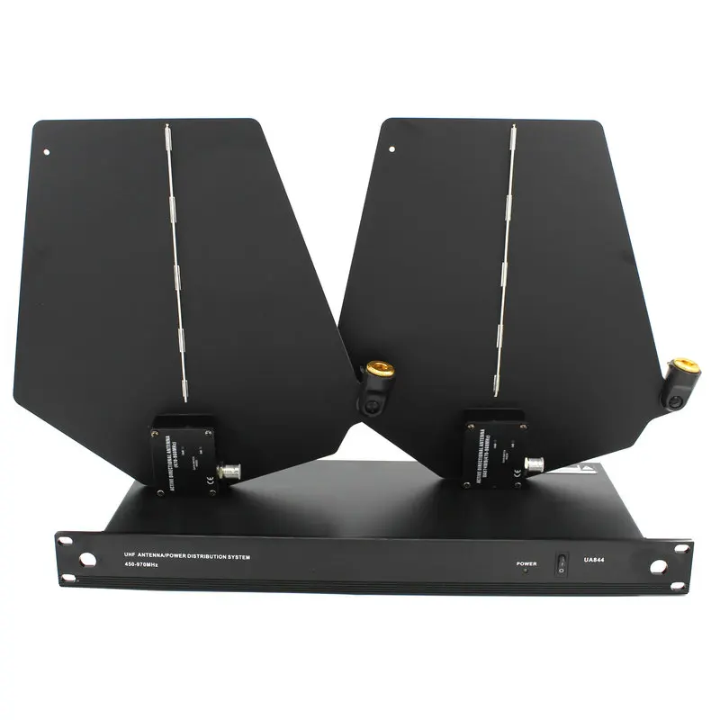 400 미터 액티브 지향성 안테나 무선 시스템 470-900MHz UHF 안테나 분배기 시스템 UA844 무선 마이크 용