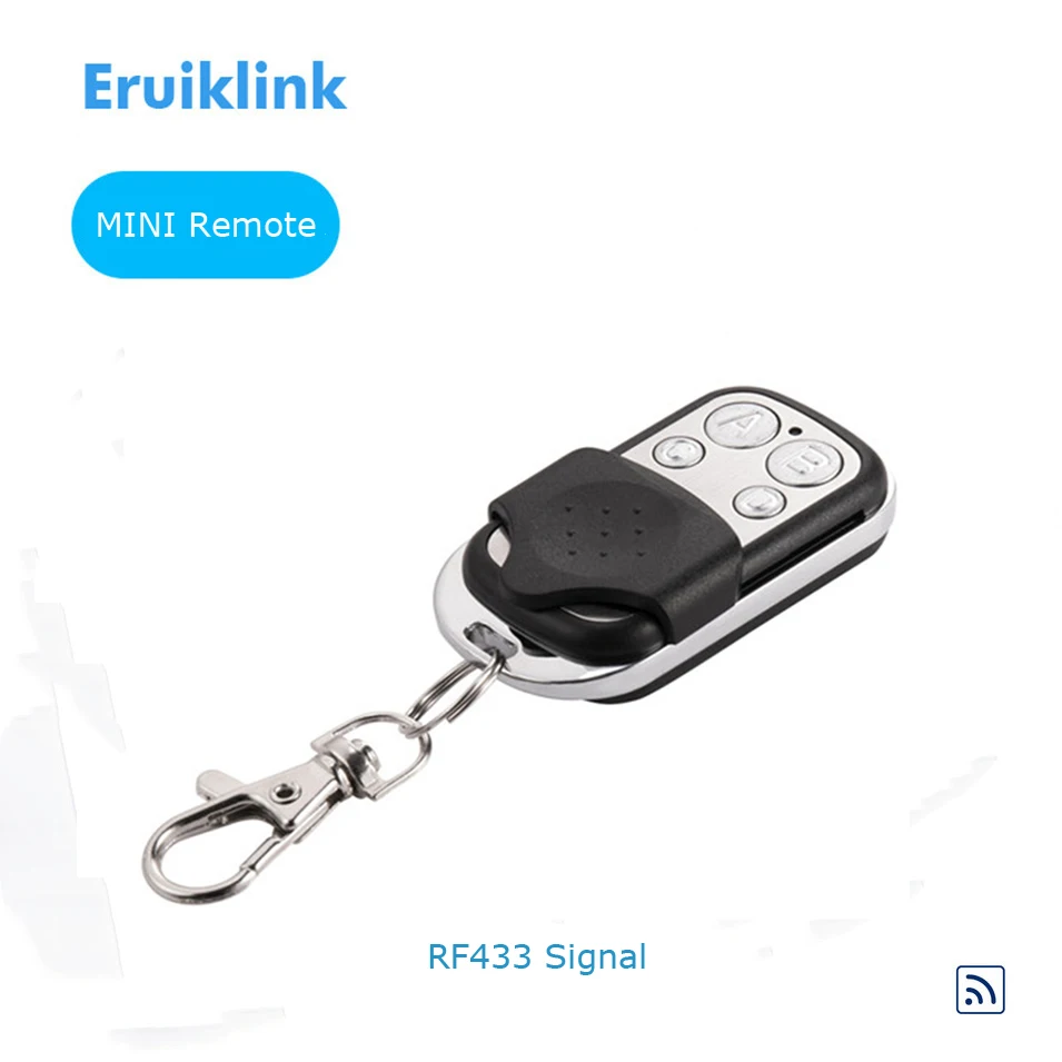 

RF433 MINI Remote controller,Digital Remote Control for Eruiklink RF Remote Control Switch, RF433 Remote Control, A B C D Button