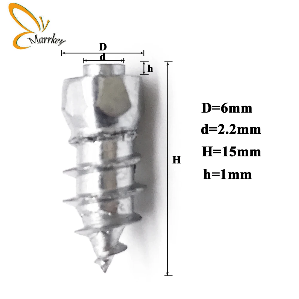 Marrkey 900 шт. ледовые шпильки/шипы для шин/цепи для снега для компактных погрузчиков/вилочных погрузчиков/ATV/мини-тракторов/мотоциклов/фермы
