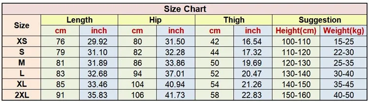 1593 size chart 750