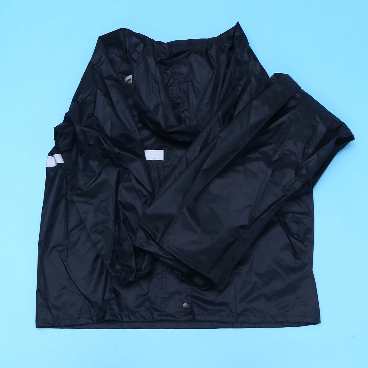 Утепленный дождевик из двух предметов со светоотражающими полосками, размер L-XXXL, моторный дождевик для велопрогулок дождевик; непромокаемые штаны для взрослых мужчин и женщин