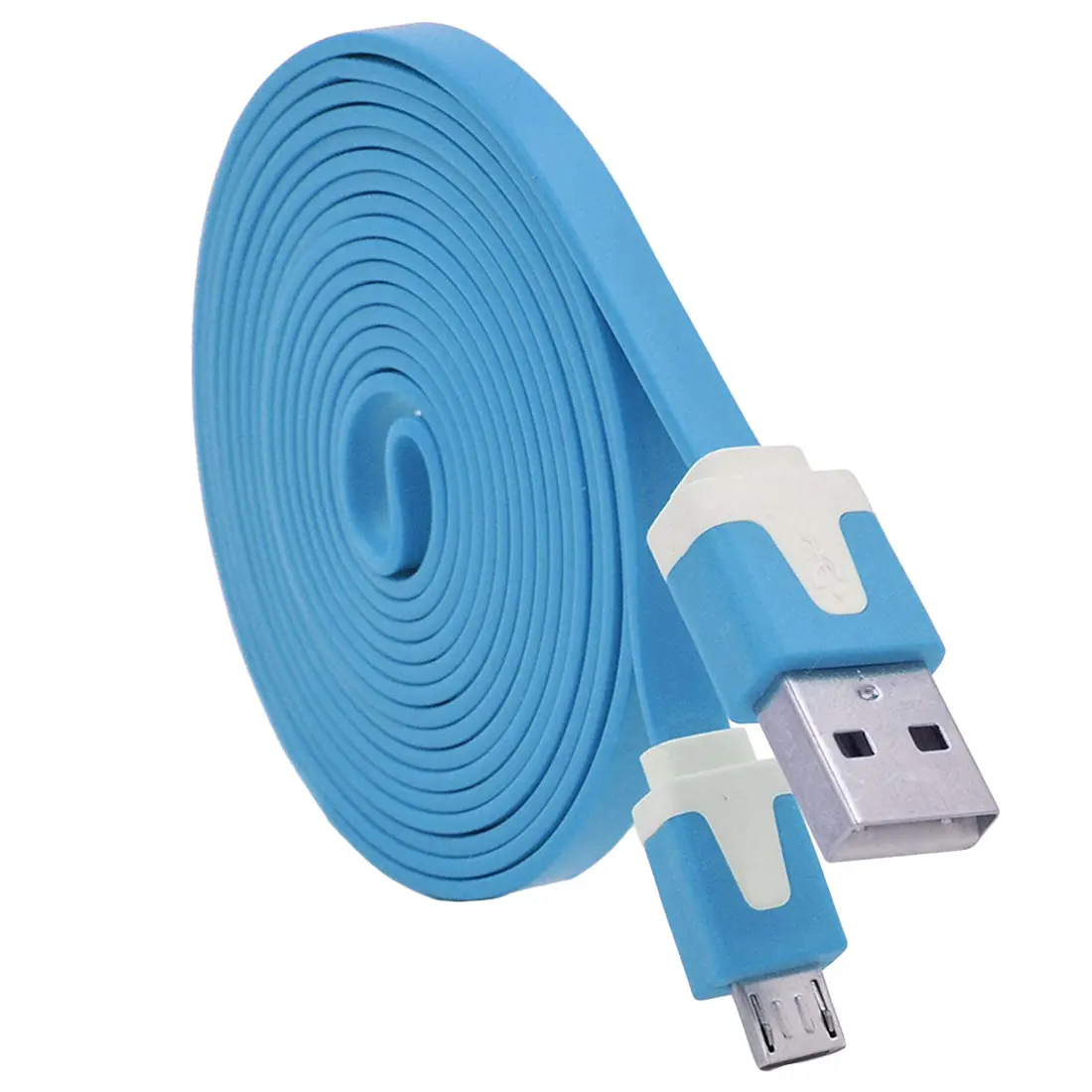 Micro USB кабель 1 м/2 м/3 м Быстрая зарядка синхронизации данных плоский Лапша кабель для samsung Xiaomi huawei LG htc Android телефонные кабели