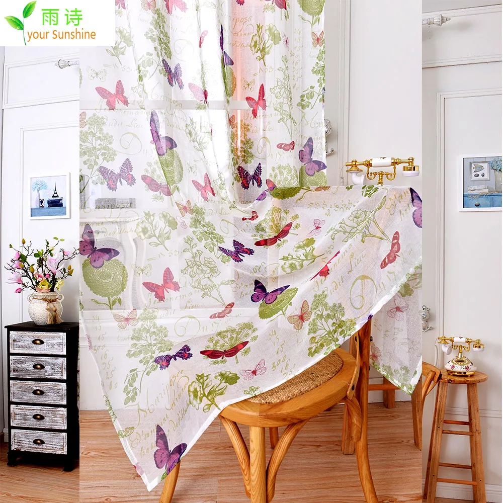 Online kopen wholesale elegante keuken gordijnen uit china ...