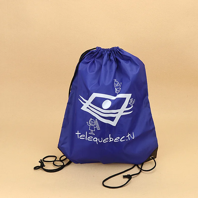 

MOQ 100PCS Custom Drawstring Bags with Printing Logo String Backpack bags For gifts top quality