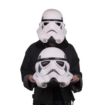 

Cosplay Star Wars Mask Stormtrooper Latex Mask Soft Helmet Halloween Mask New