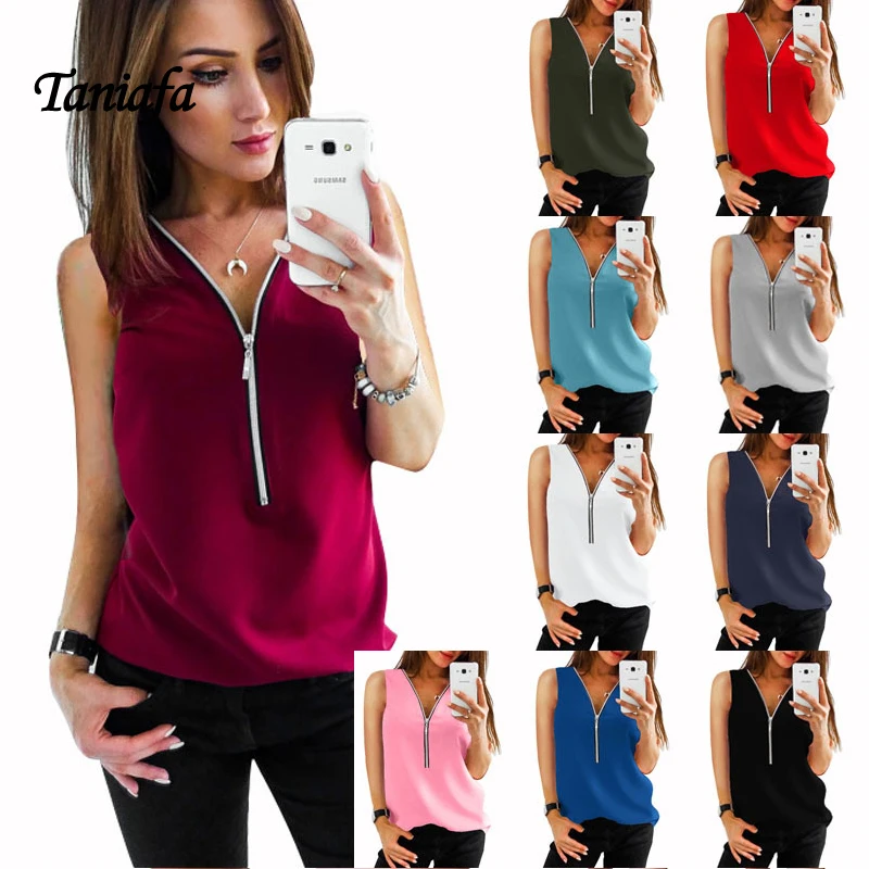 Women's Vest Autumn Winter Casual Solid color Sleeveless
