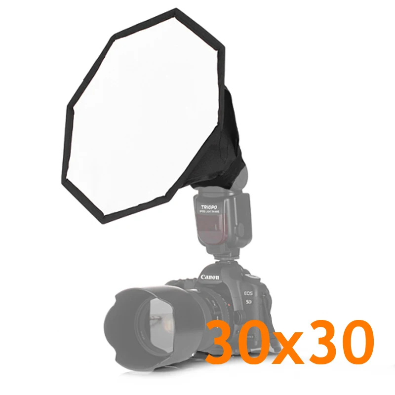 Pro  30  Octagon SoftBox     Speedlite  &    