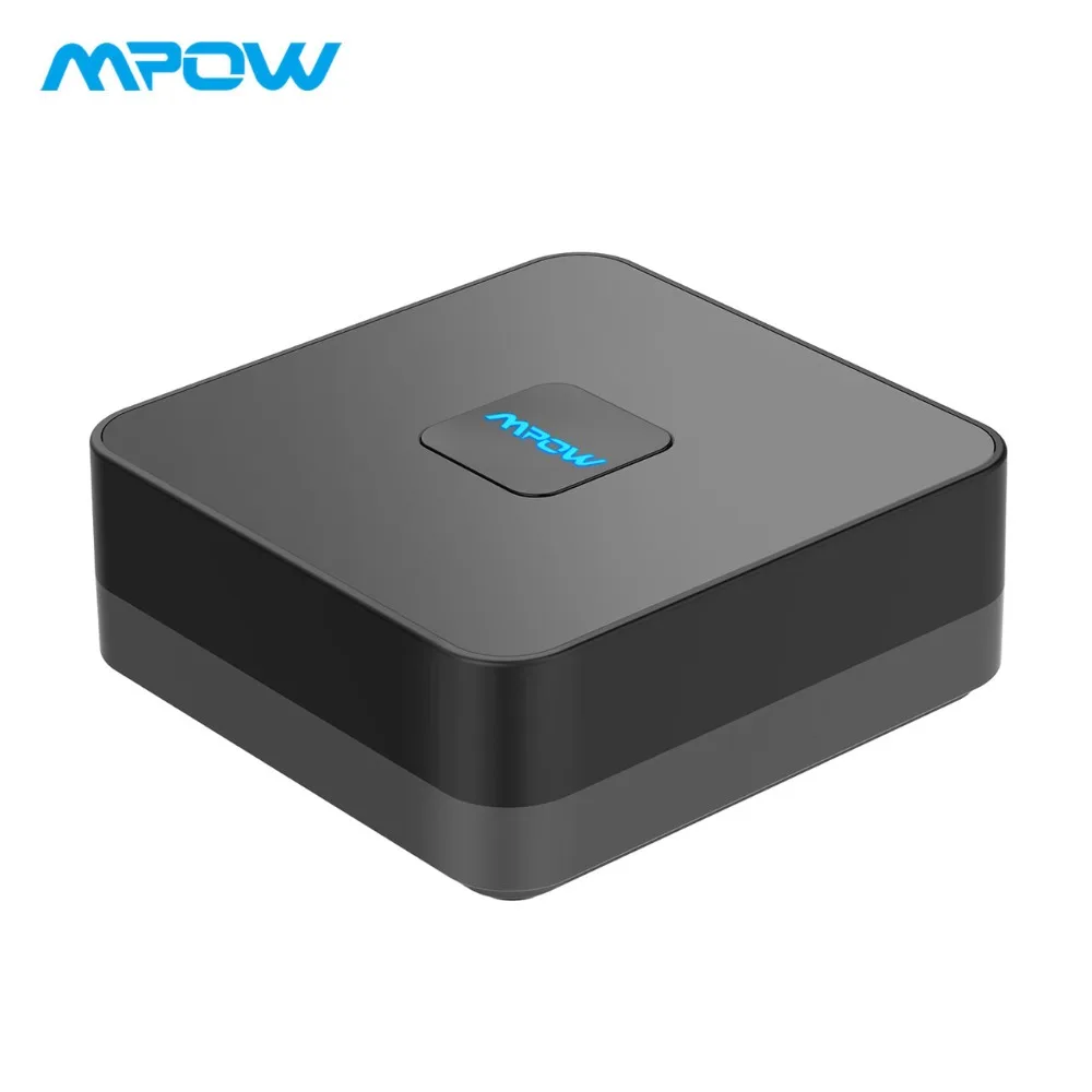 

Mpow 3rd Gen Wireless Adapter Bluetooth 4.1 Receiver Audio Adapter With Built-in Noise Isolator For TV/Home/Car Audio System