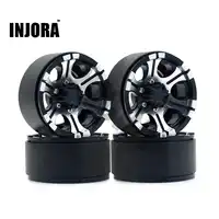 4 ピース Rc ロッククローラー金属 1.9 "ビードロックホイール用 1/10 軸 SCX10 90046 90047 タミヤ CC01 D90 rc カー