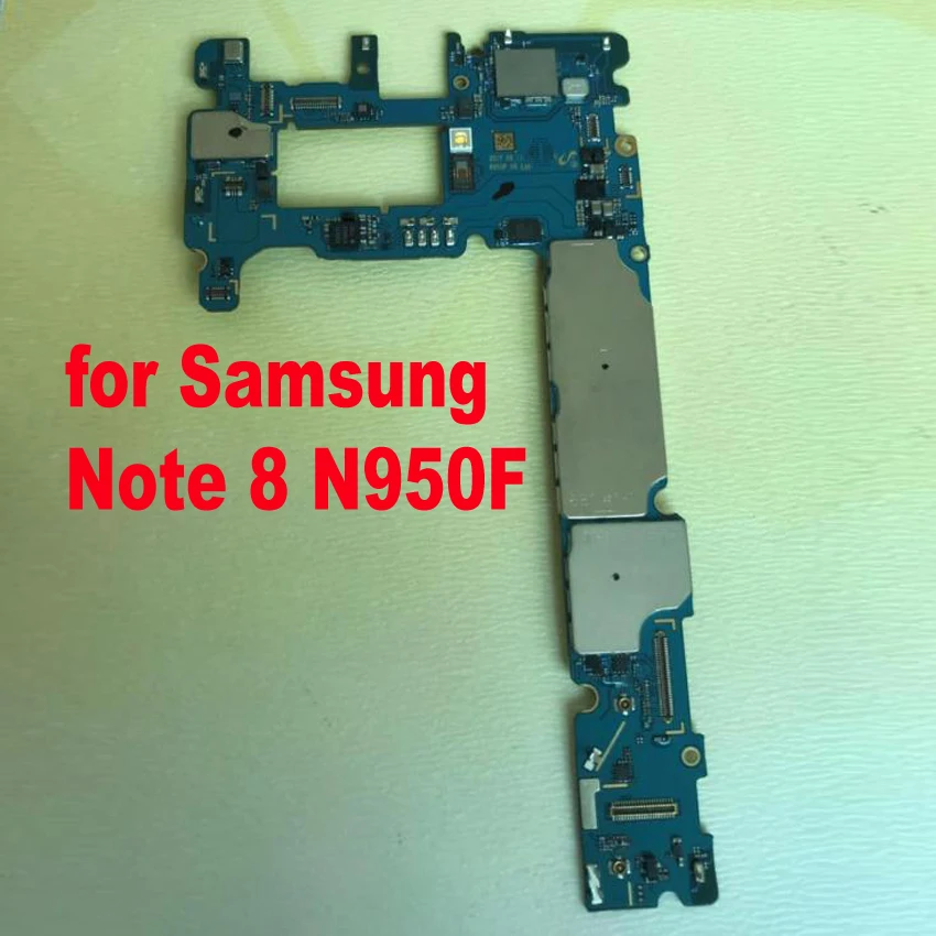 

100% Tested Unlocked Logic Board for Samsung Note 8 N950F / N950FD Motherboard 64GB Full Function Mainboard
