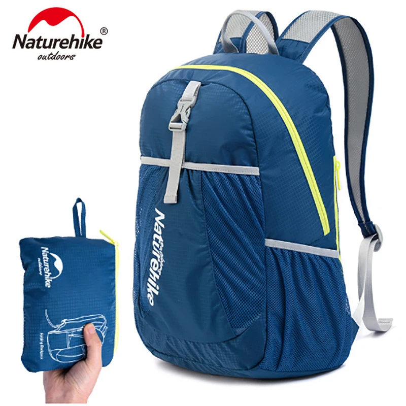 Naturehike рюкзак спортивный Для мужчин путешествия рюкзак Для женщин рюкзак Сверхлегкий Открытый Досуг Школа Рюкзаки Сумки 22L NH15A119-B