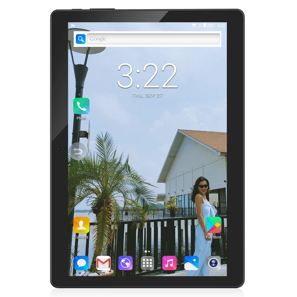 BDF 10 дюймов 4G LTE телефонный звонок планшет Android 7,0 Восьмиядерный 4G+ 64G планшеты Pc Встроенная двойная sim-карта ноутбук WiFi Bluetooth FM Tab
