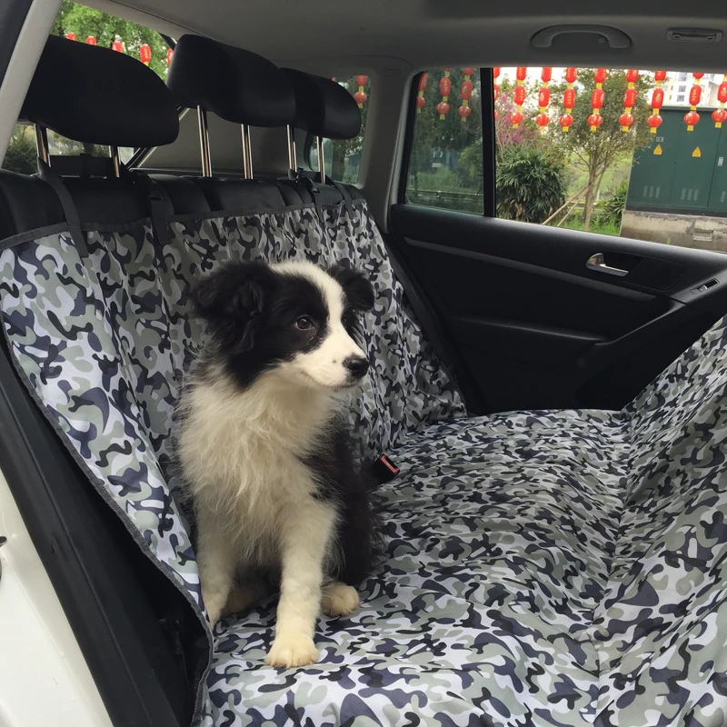 Pet Car mat for dog Pet product Oxford Fabric Camo pattern Car Pet Seat