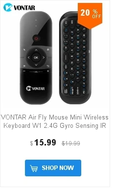 Беспроводная мини-клавиатура VONTAR Air mouse 2,4G с гироскопом, ИК-обучающим пультом дистанционного управления для Android tv Box 8,1 HK1 Mini T9 X96 mini