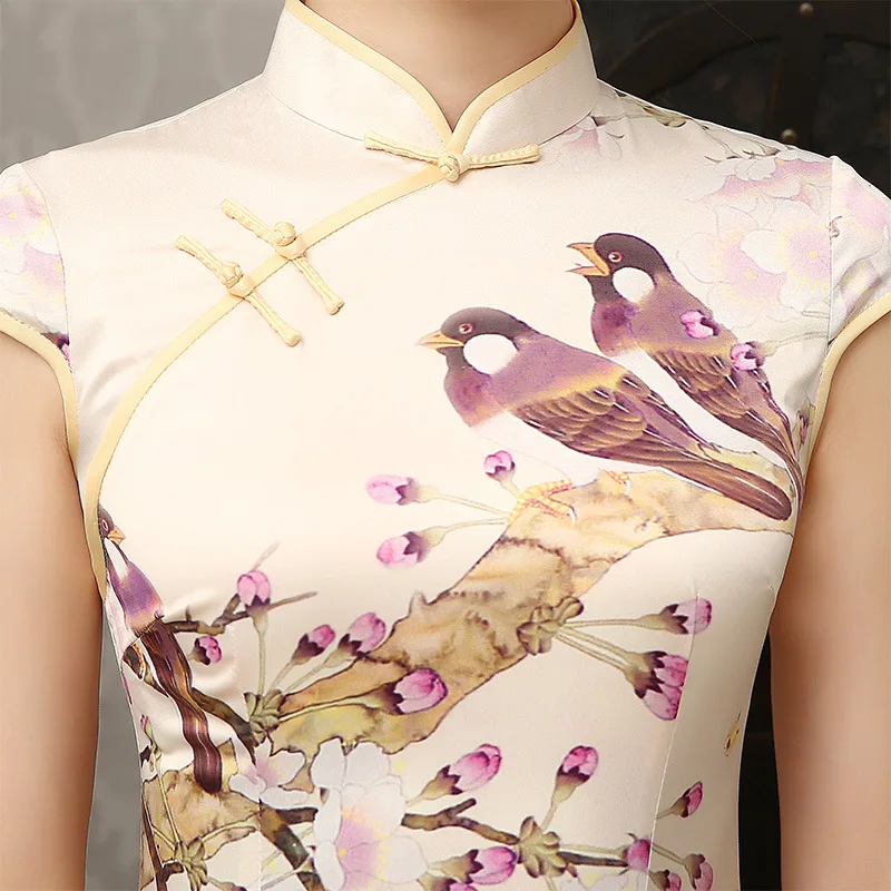 Женское платье чонсам модное классическое вечернее свадебное 18|chinese traditional