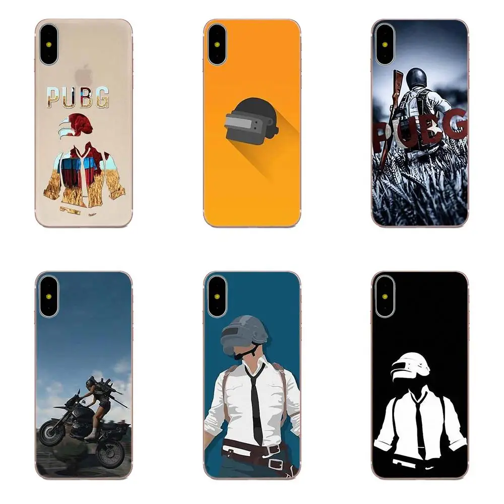 Pubg мобильные наклейки высокое качество чехол для телефона Apple iPhone 4 4S 5 5C 5S SE 6 6S 7 8