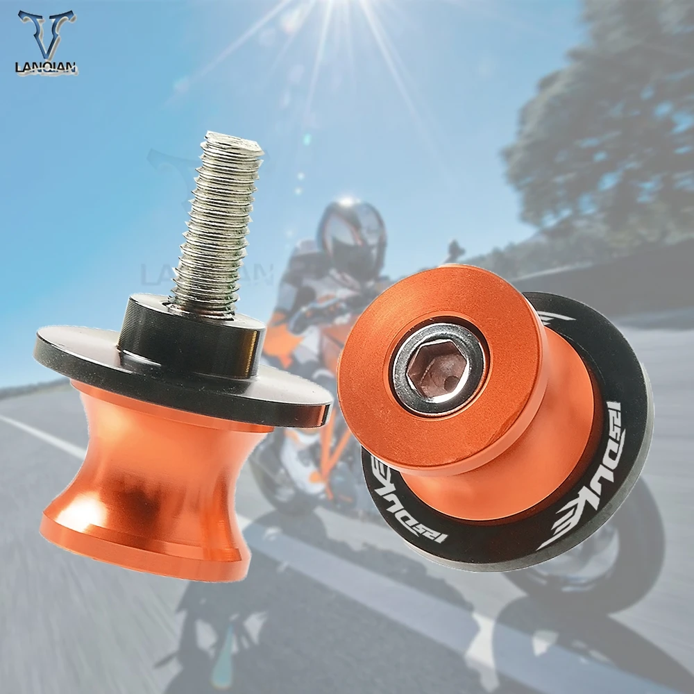

CNC Stand Screws Motorcycle Swingarm Sliders Spools Frame Stand Swingarm Spools Slider 10M for KTM 125 Duke 2012 2013 2014 2015